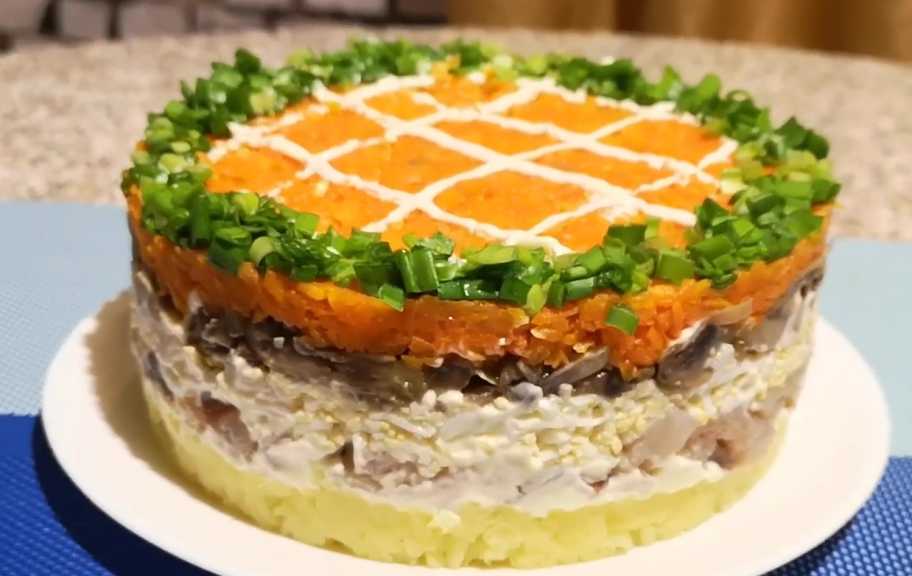 Recette : Hareng en croûte de fourrure de renard aux champignons