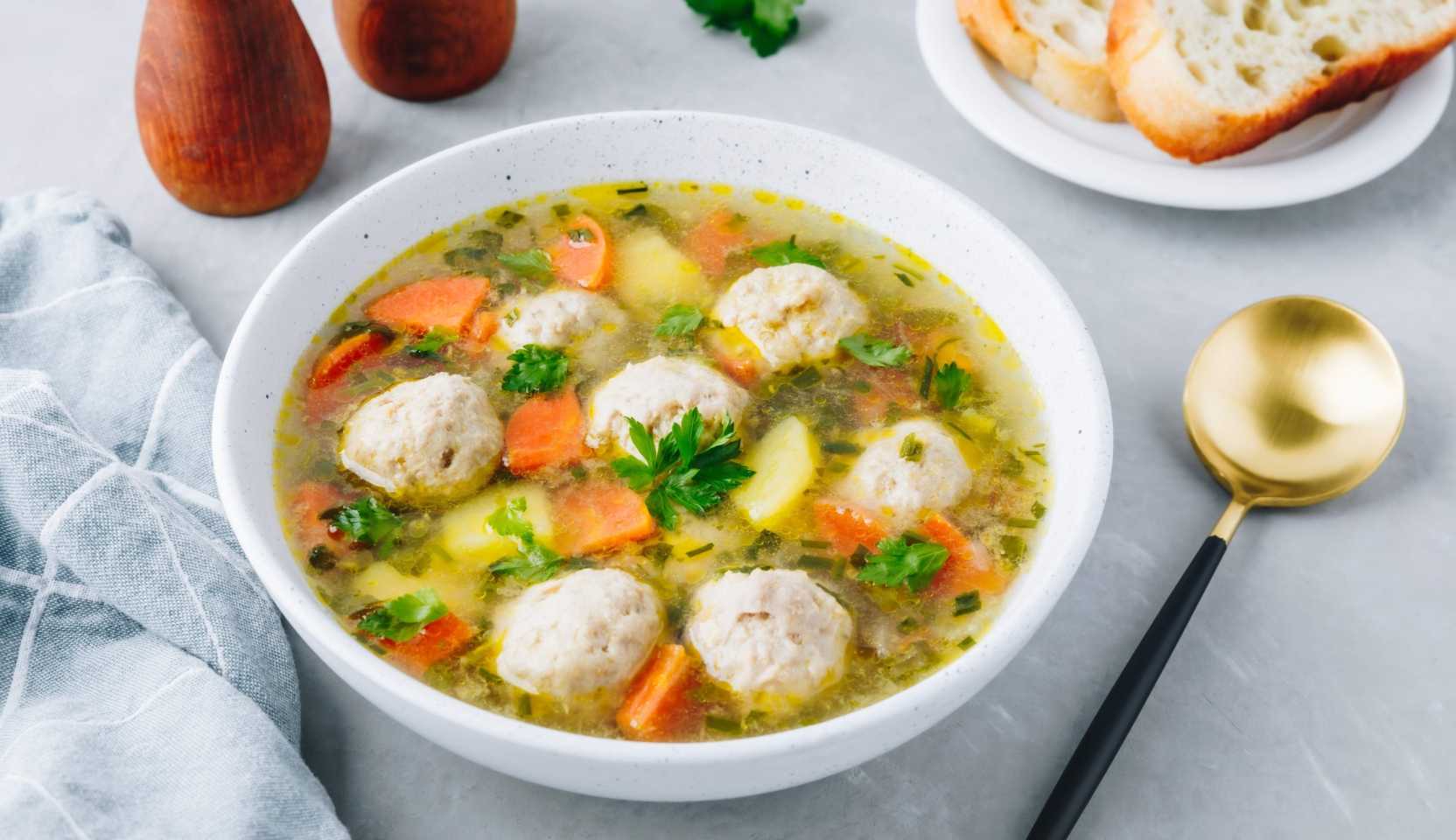 Image du plat : Soupe aux boulettes de viande