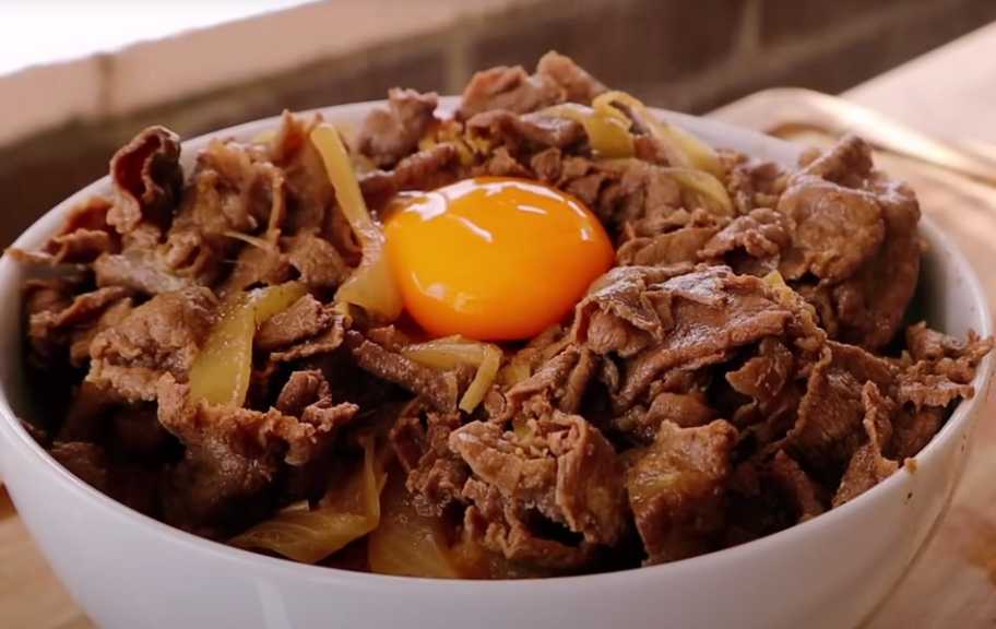Recette : Gyudon – Bœuf à la japonaise