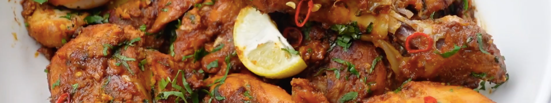 Cuisses de poulet épicées