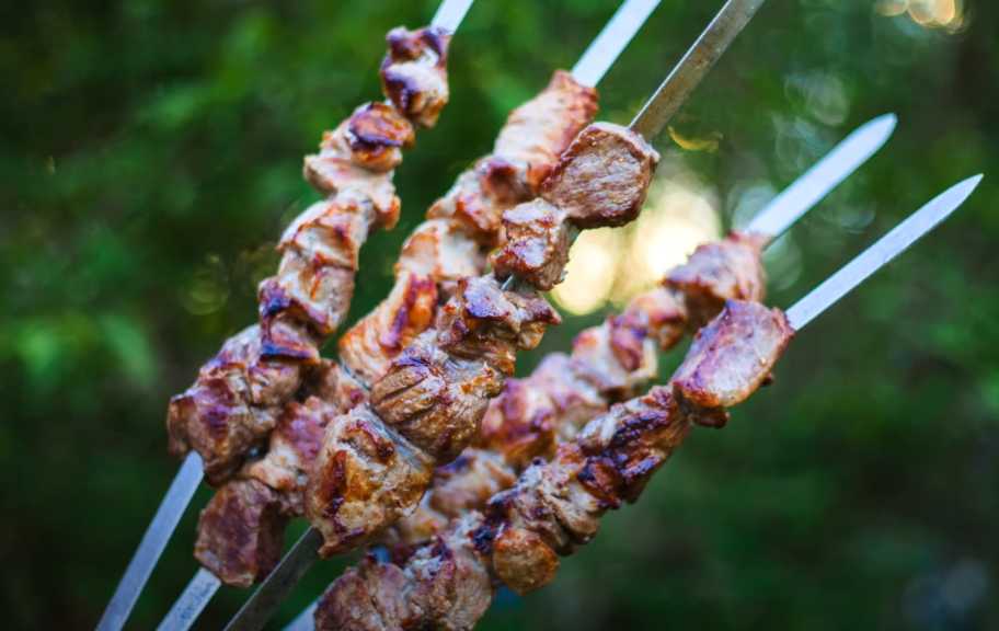 Recette : Brochettes de porc grillées