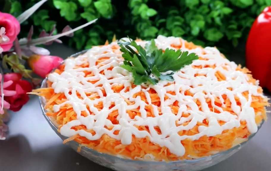 Recette : Salade veloutée aux bâtonnets de crabe