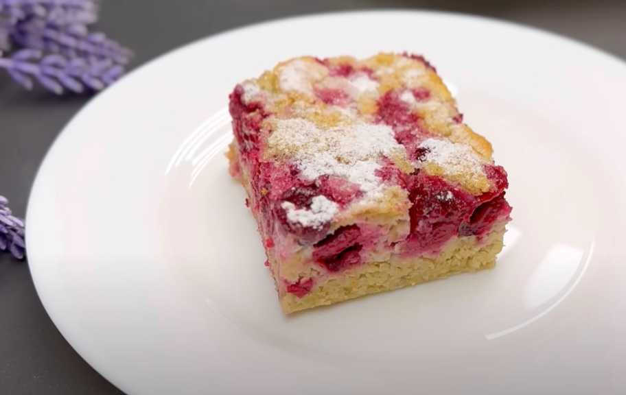 Recette : Tarte aux cerises allégée