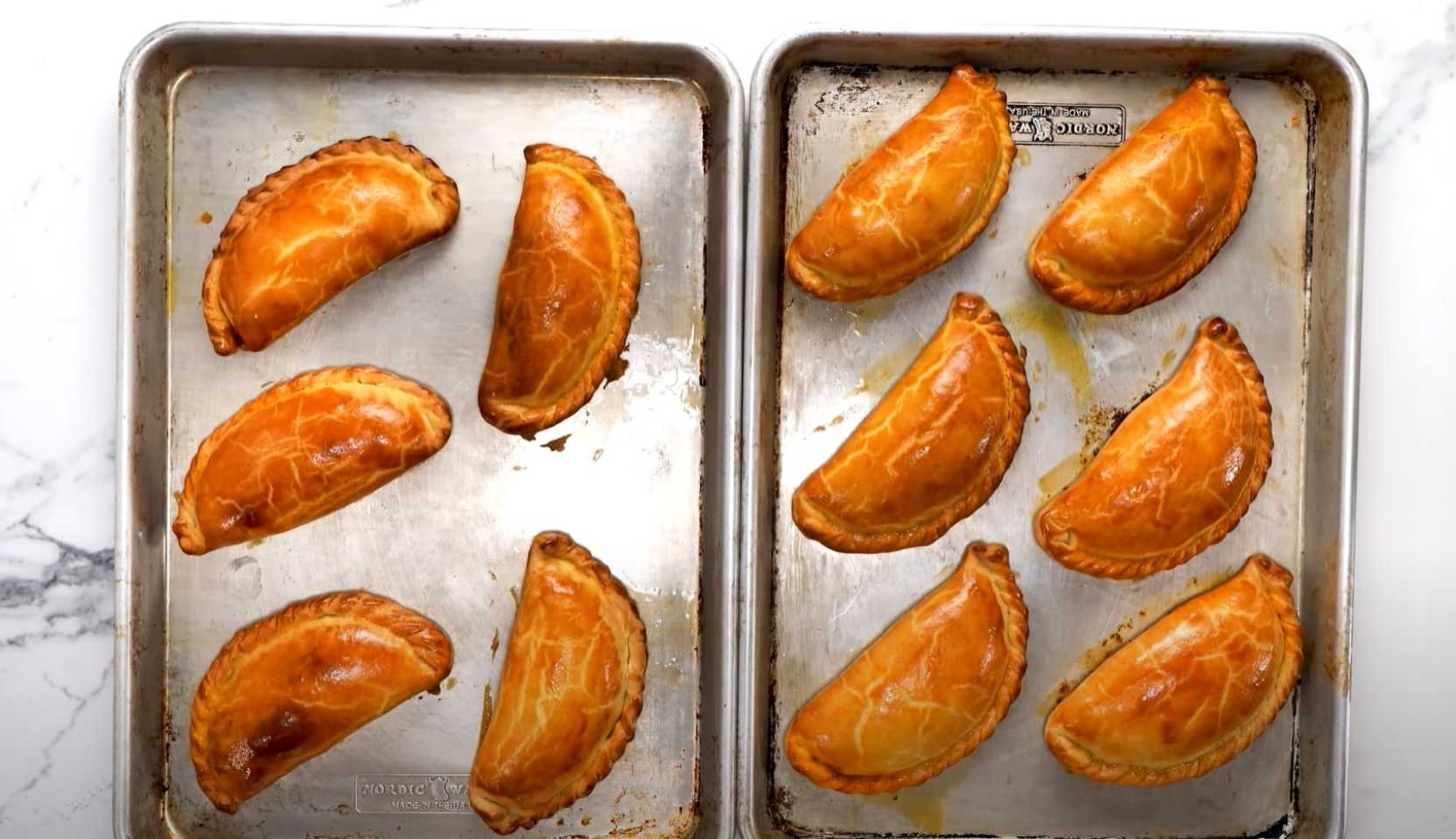 Image du plat : Empanadas à la viande cuites au four