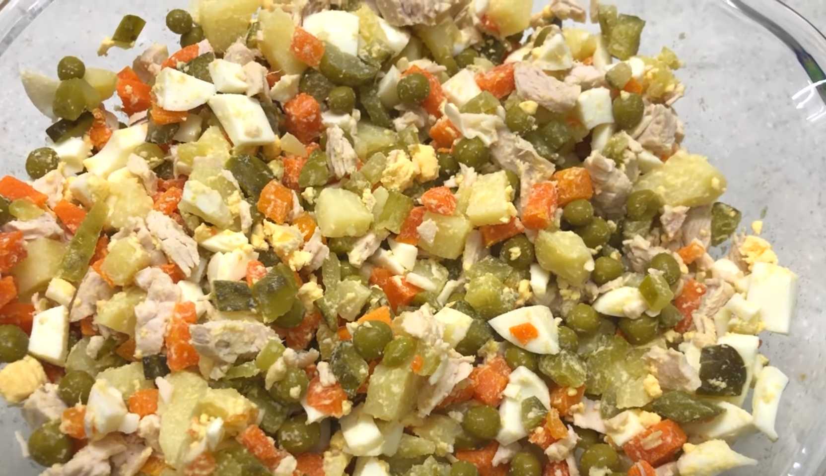 Image du plat : Salade Olivier à la dinde