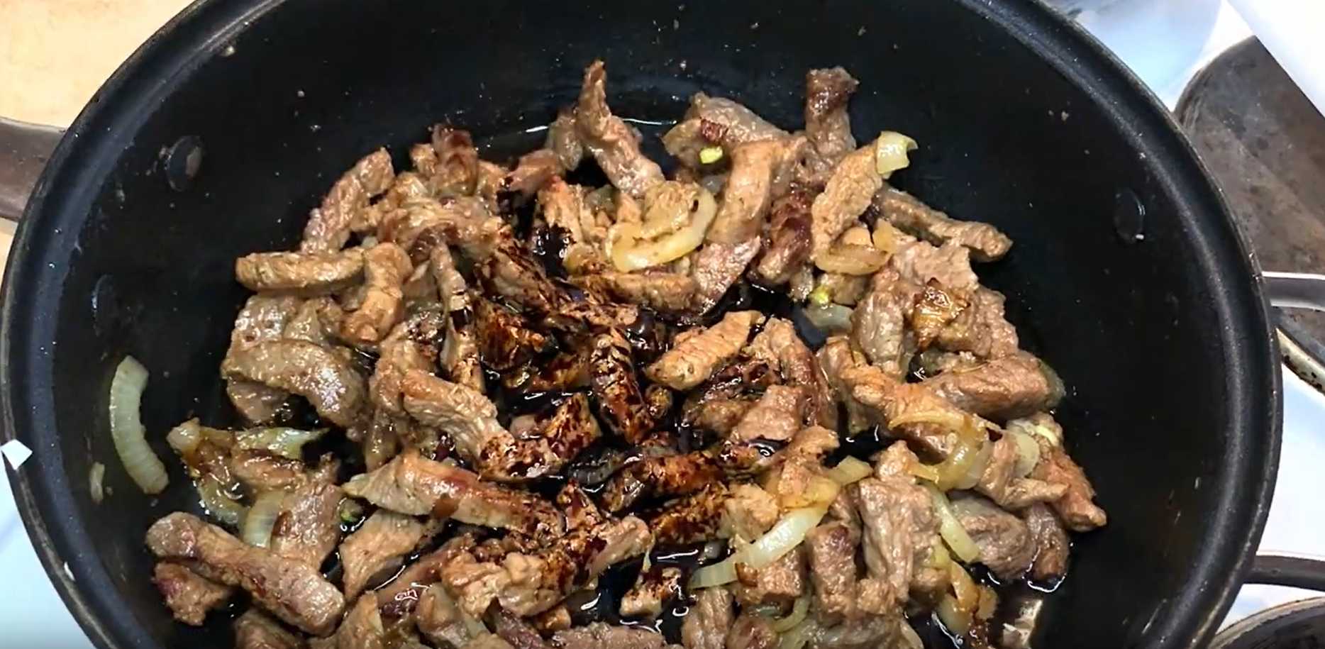 Salade du Nouvel An sans mayonnaise - Étape 10