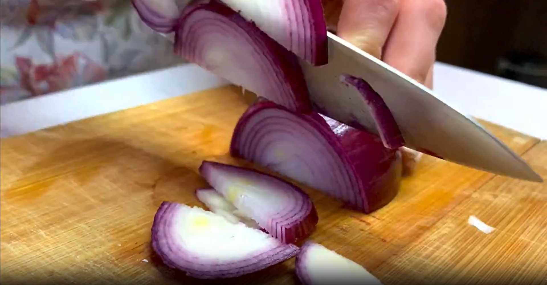 Salade du Nouvel An sans mayonnaise - Étape 5