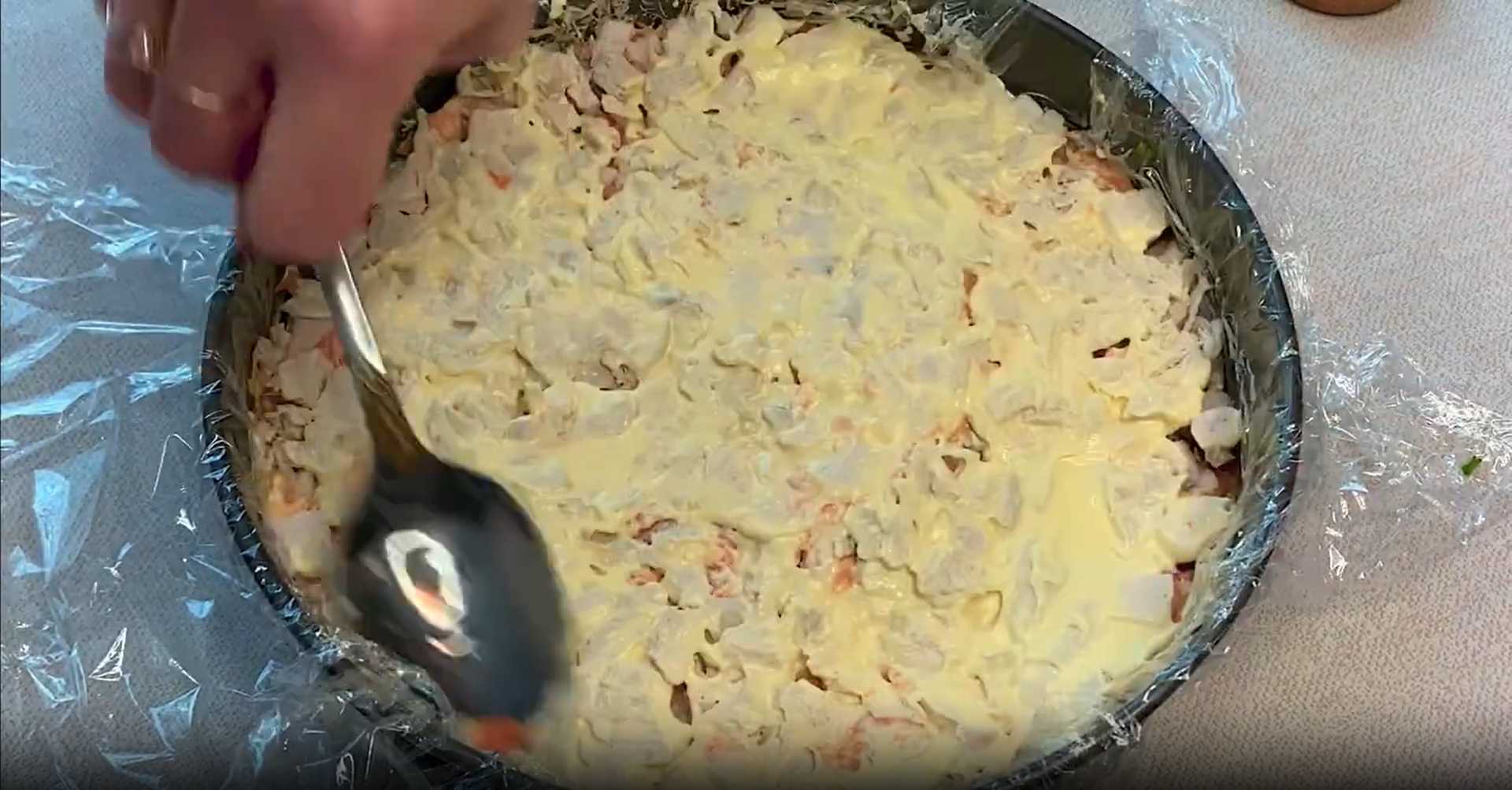 Salade de champignons clairière - Étape 8