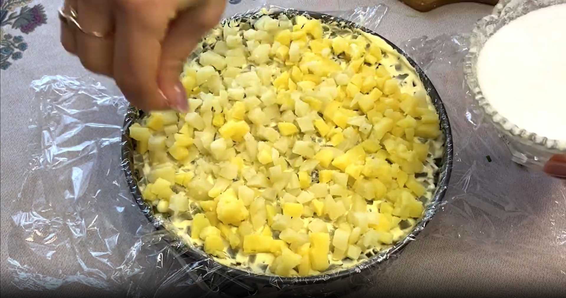 Salade de champignons clairière - Étape 11