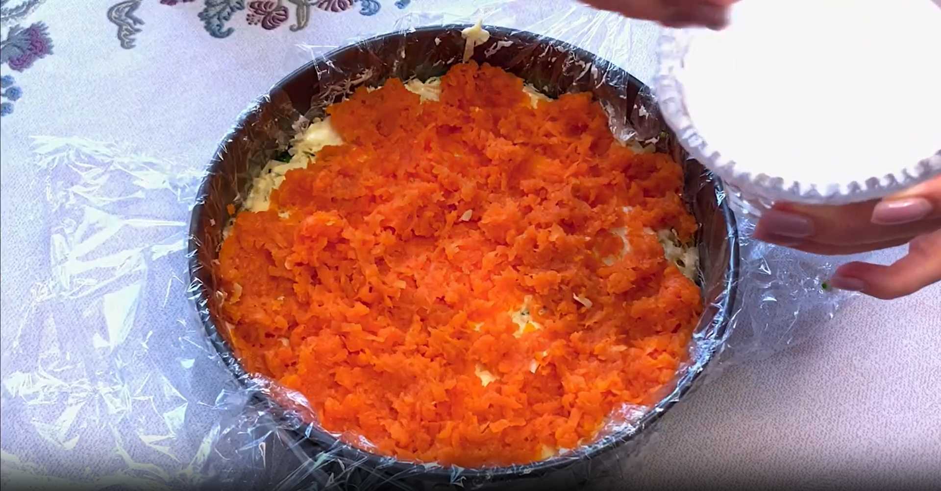 Salade de champignons clairière - Étape 6