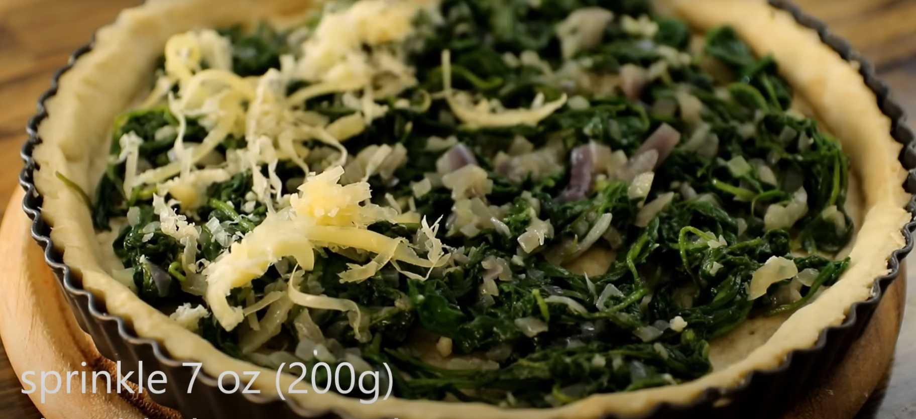 Quiche au fromage et aux épinards - Étape 15