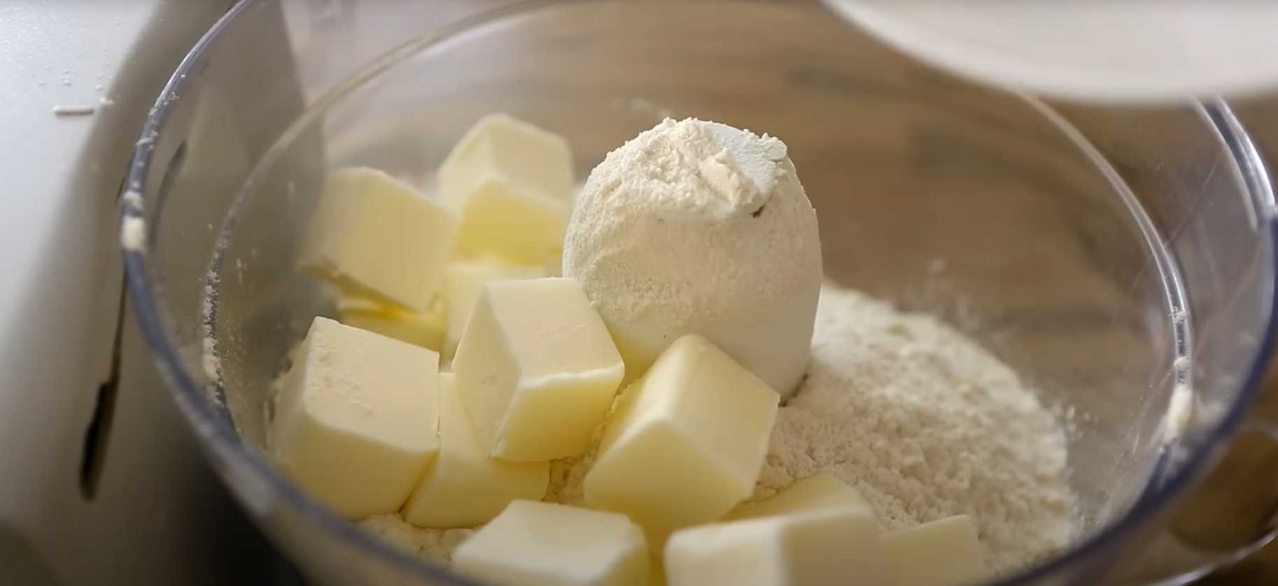 Quiche au fromage et aux épinards - Étape 1