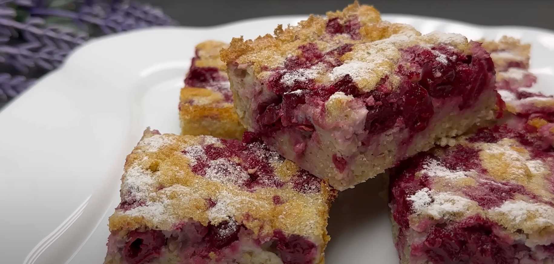 Tarte aux cerises diététique - Étape 7