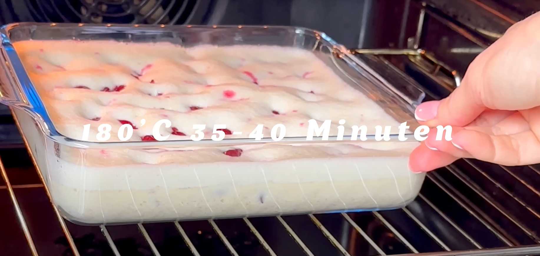 Tarte aux cerises diététique - Étape 6