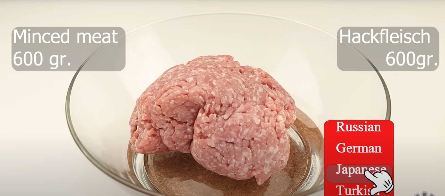 Rouleaux de viande cuits au four dans du pain lavash avec des légumes - Étape 1