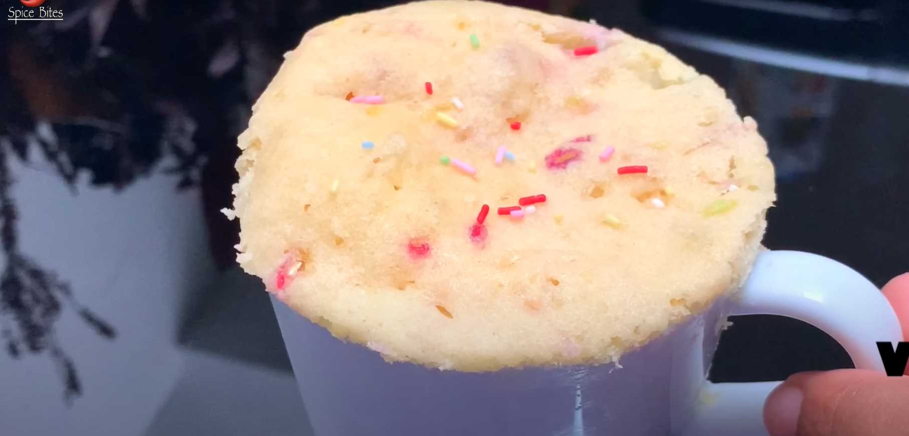 Gâteau à la vanille en tasse - Étape 4