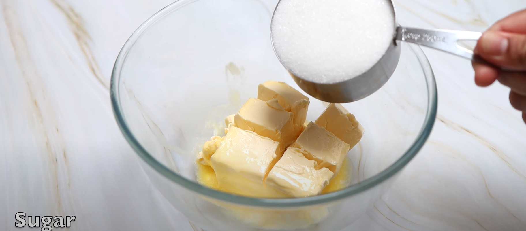 Gâteau éponge à l'ananas - Étape 1