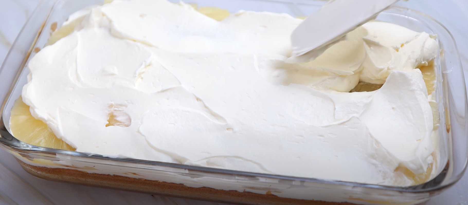 Gâteau éponge à l'ananas - Étape 10