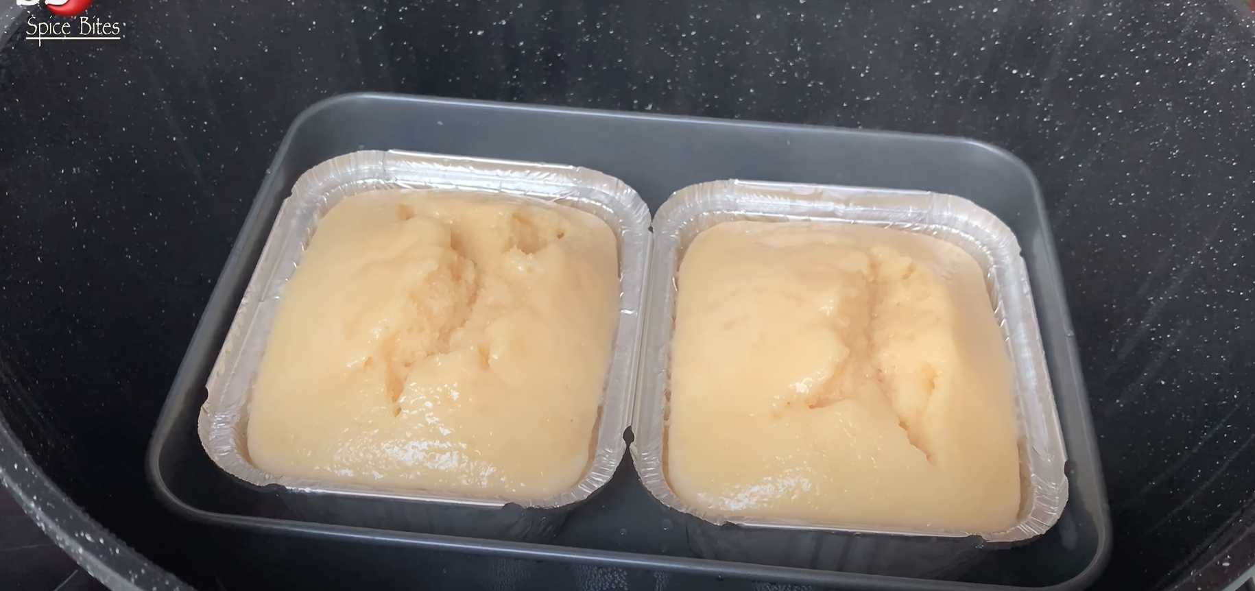 Gâteaux à la vanille cuits à la vapeur - Étape 9