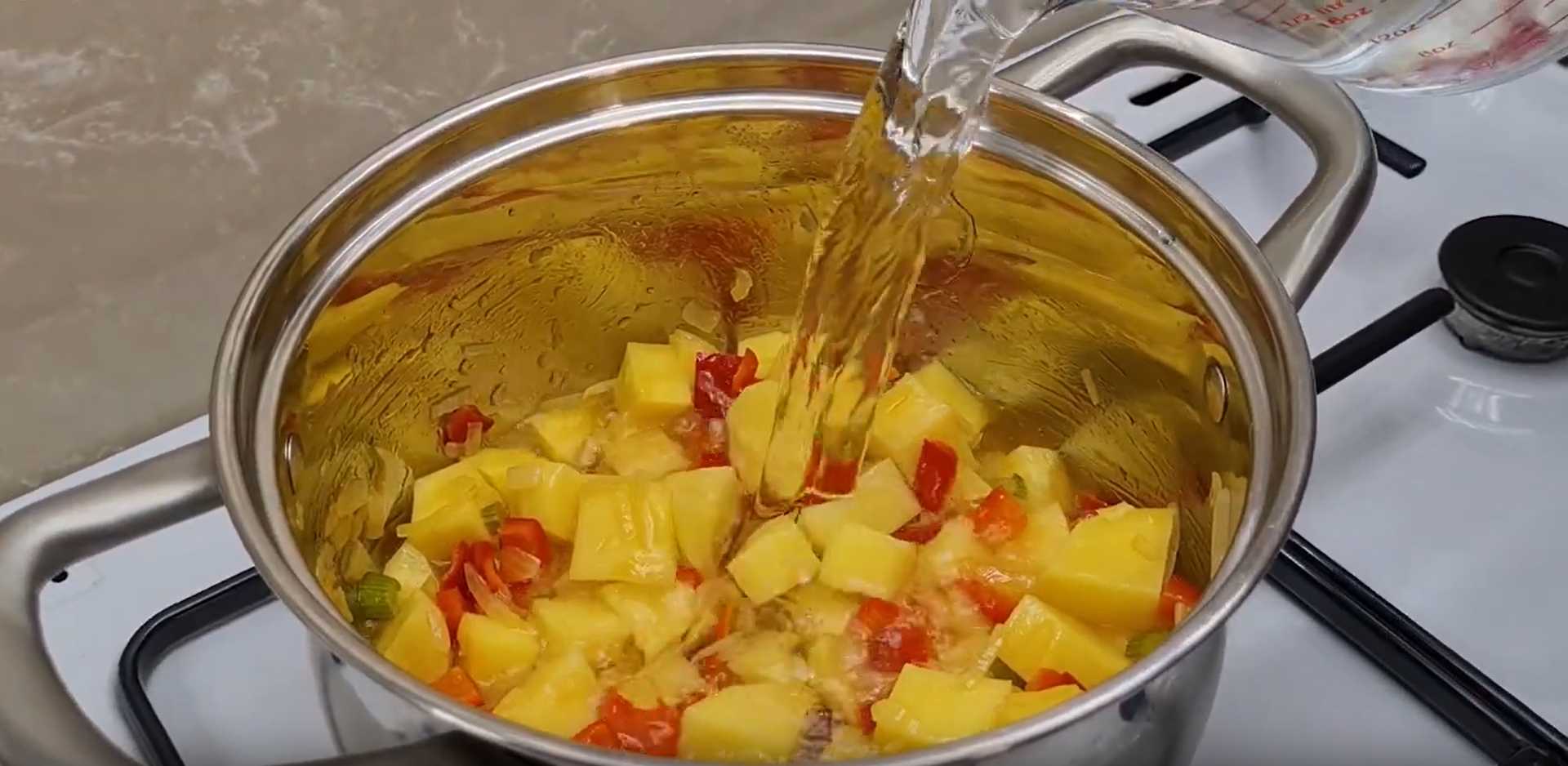 Soupe au poulet et aux légumes - Étape 7