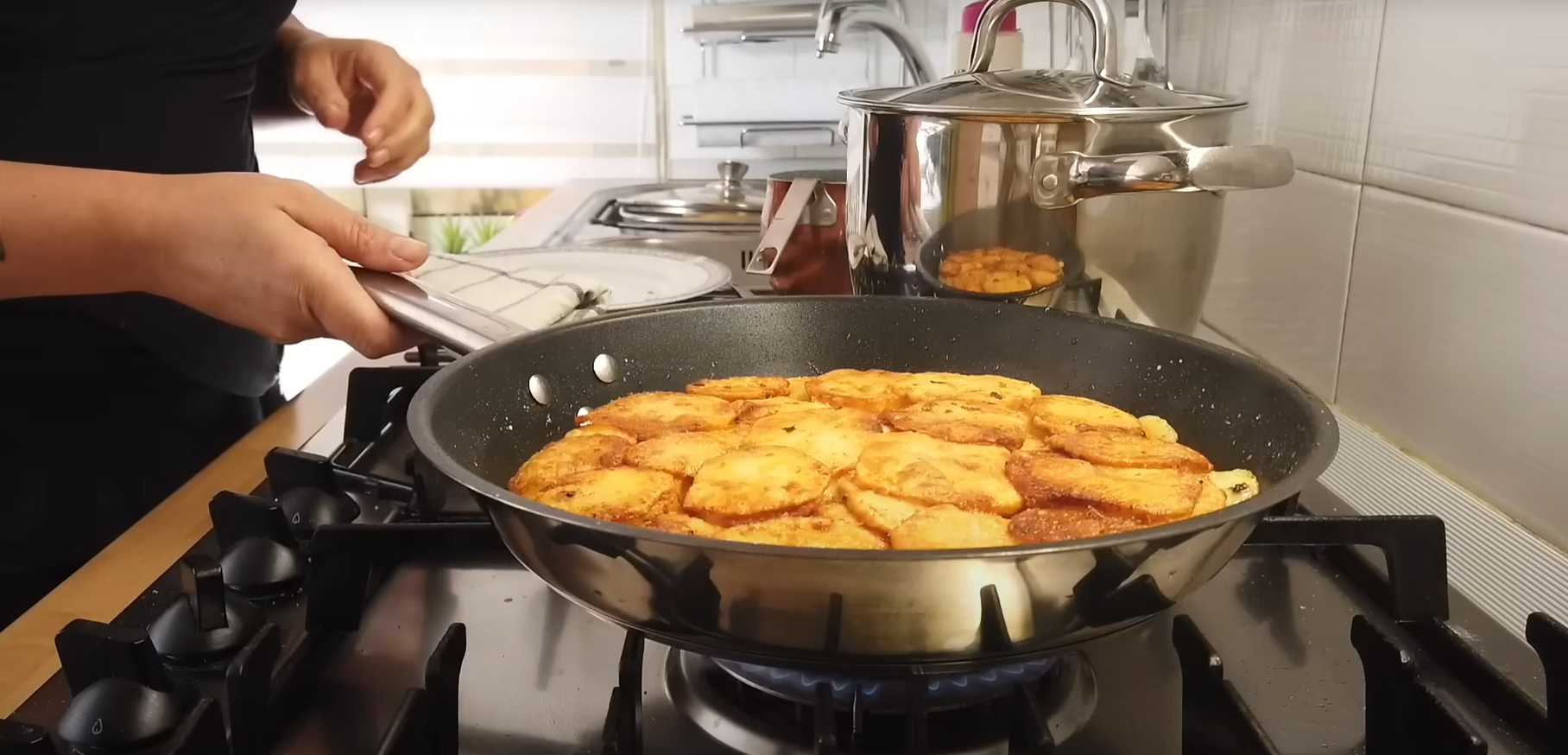 Frittata de pommes de terre à la poêle - Étape 10