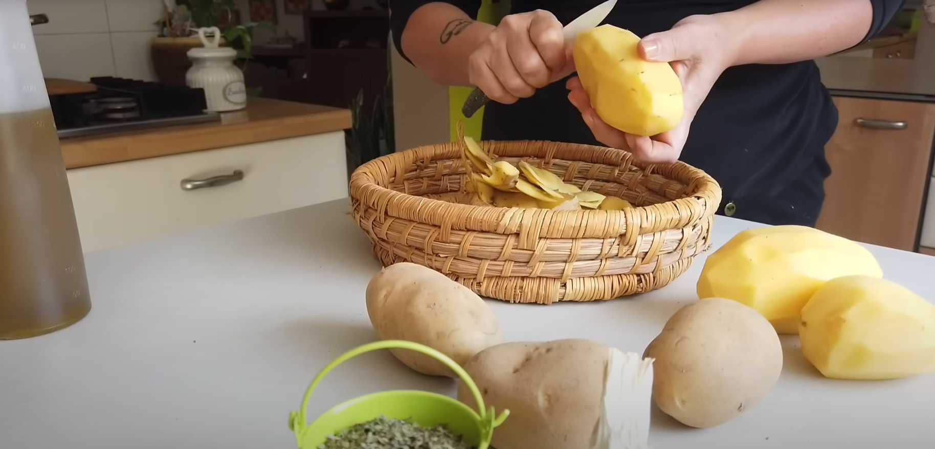 Frittata de pommes de terre à la poêle - Étape 1