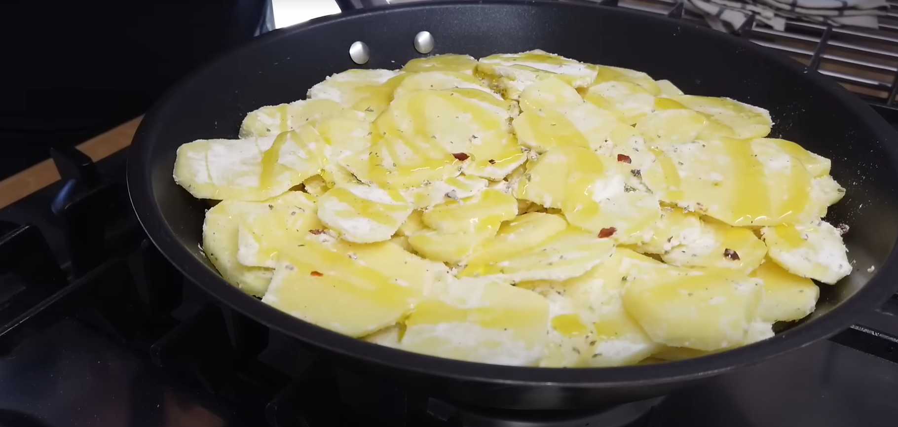 Frittata de pommes de terre à la poêle - Étape 7
