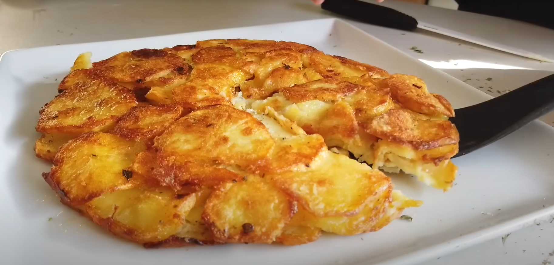 Frittata de pommes de terre à la poêle - Étape 12