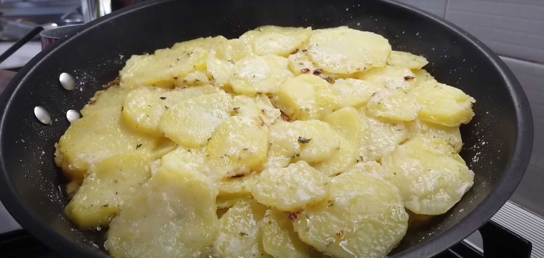 Frittata de pommes de terre à la poêle - Étape 8