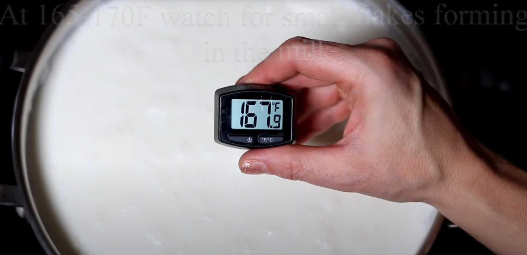 Fromage ricotta maison - Étape 5