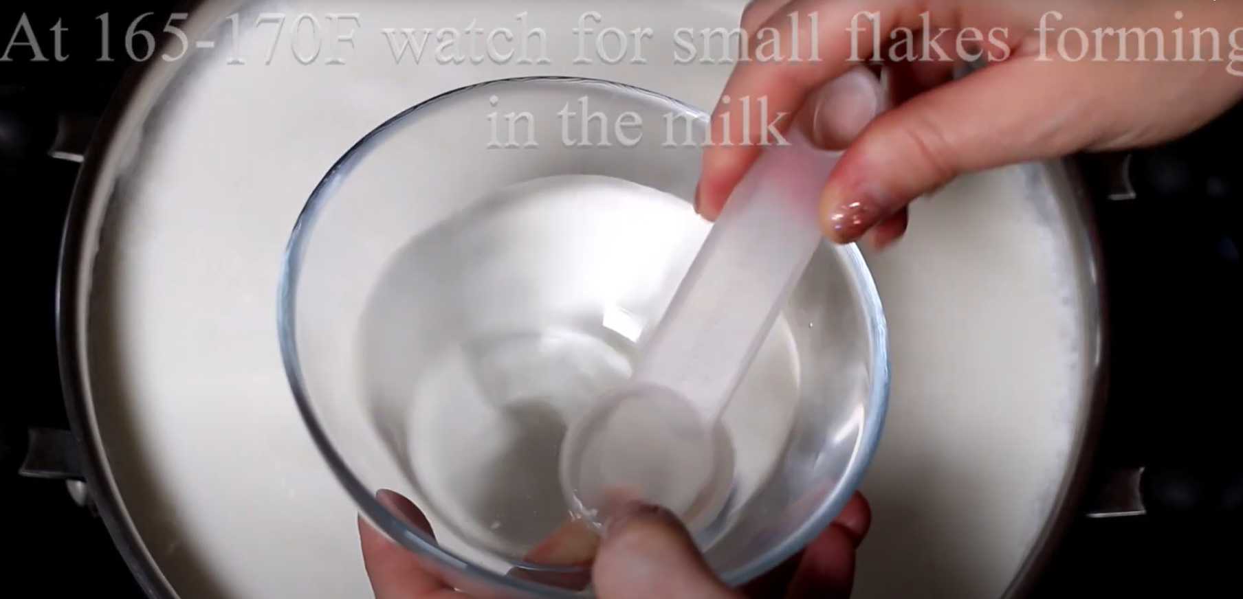 Fromage ricotta maison - Étape 6