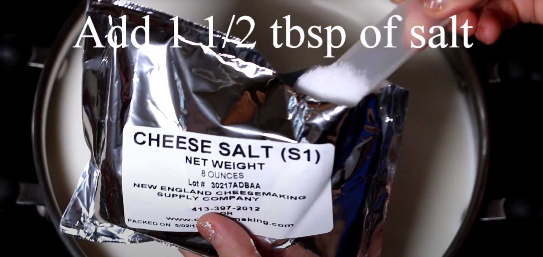 Fromage ricotta maison - Étape 4