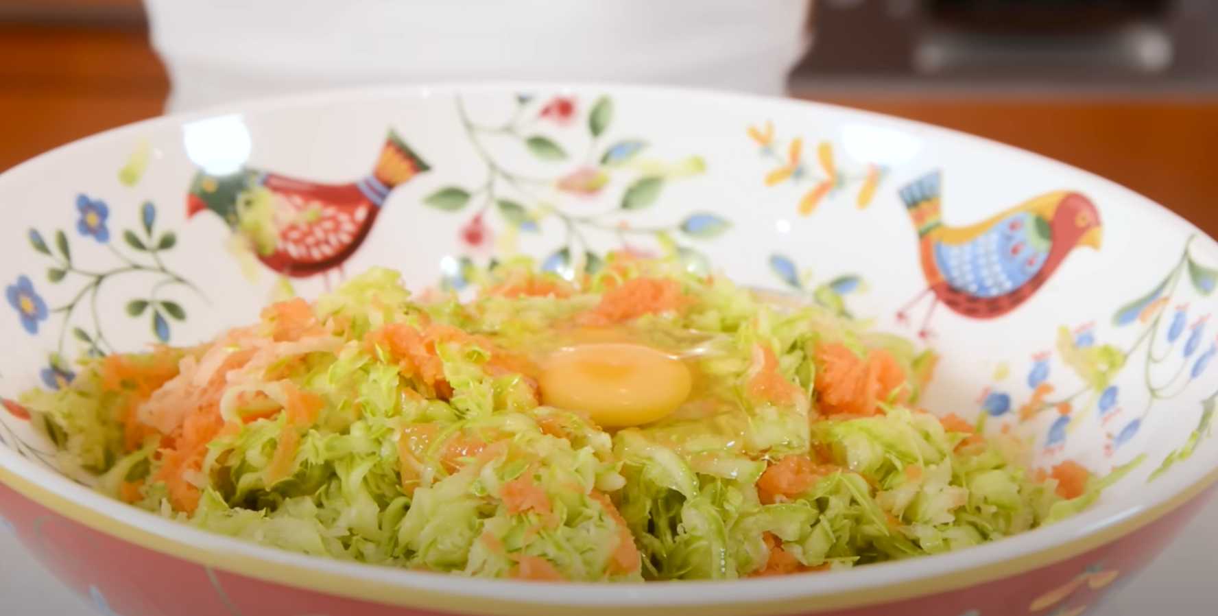 Crêpes aux courgettes - Étape 5