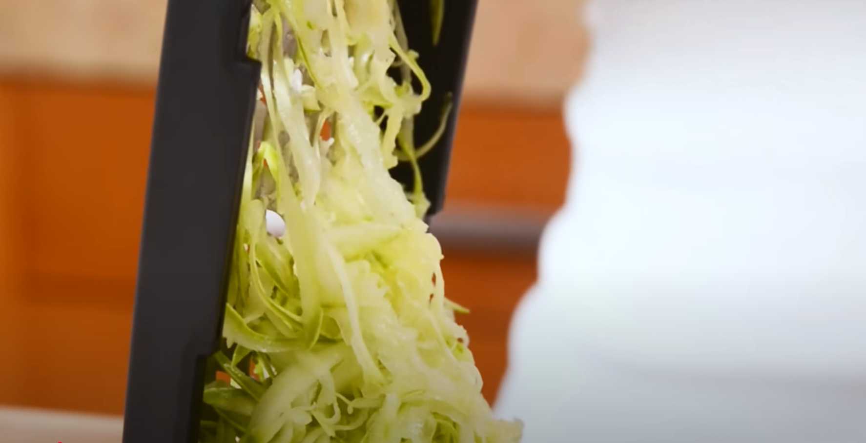 Crêpes aux courgettes - Étape 1