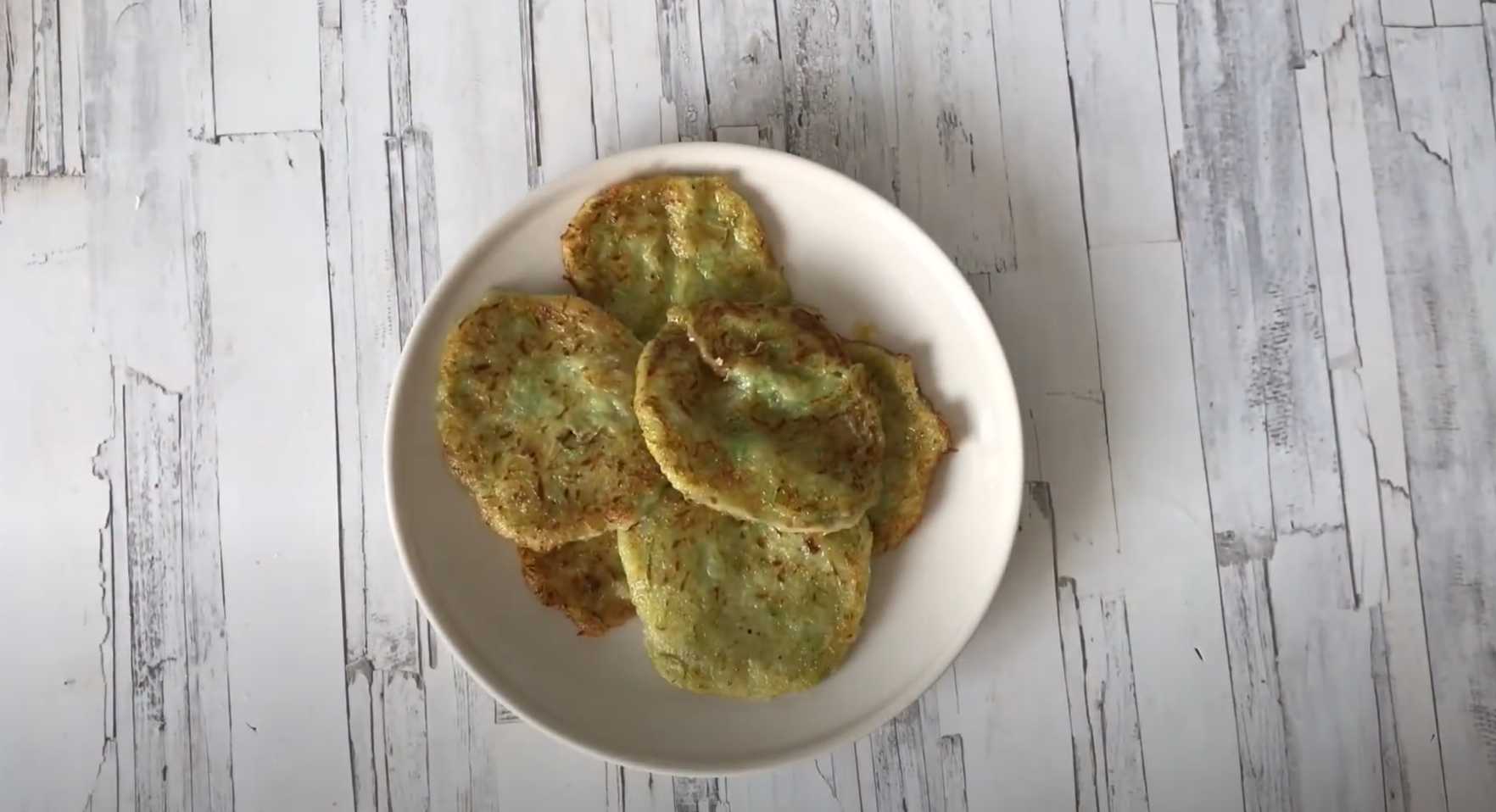 Crêpes aux courgettes sans œufs - Étape 5