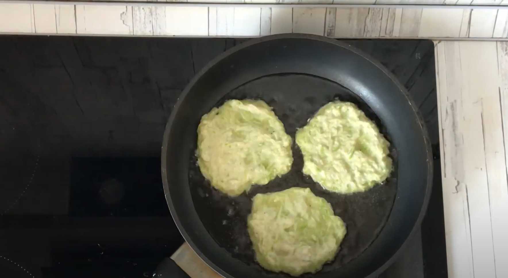 Crêpes aux courgettes sans œufs - Étape 3