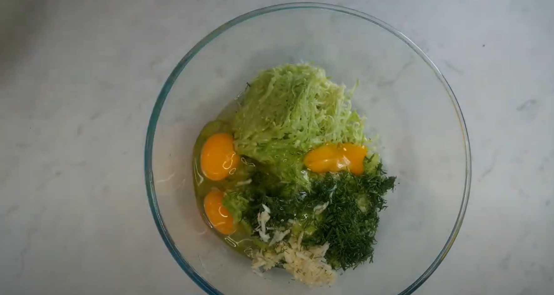 Beignets de courgettes à la farine de riz - Étape 4