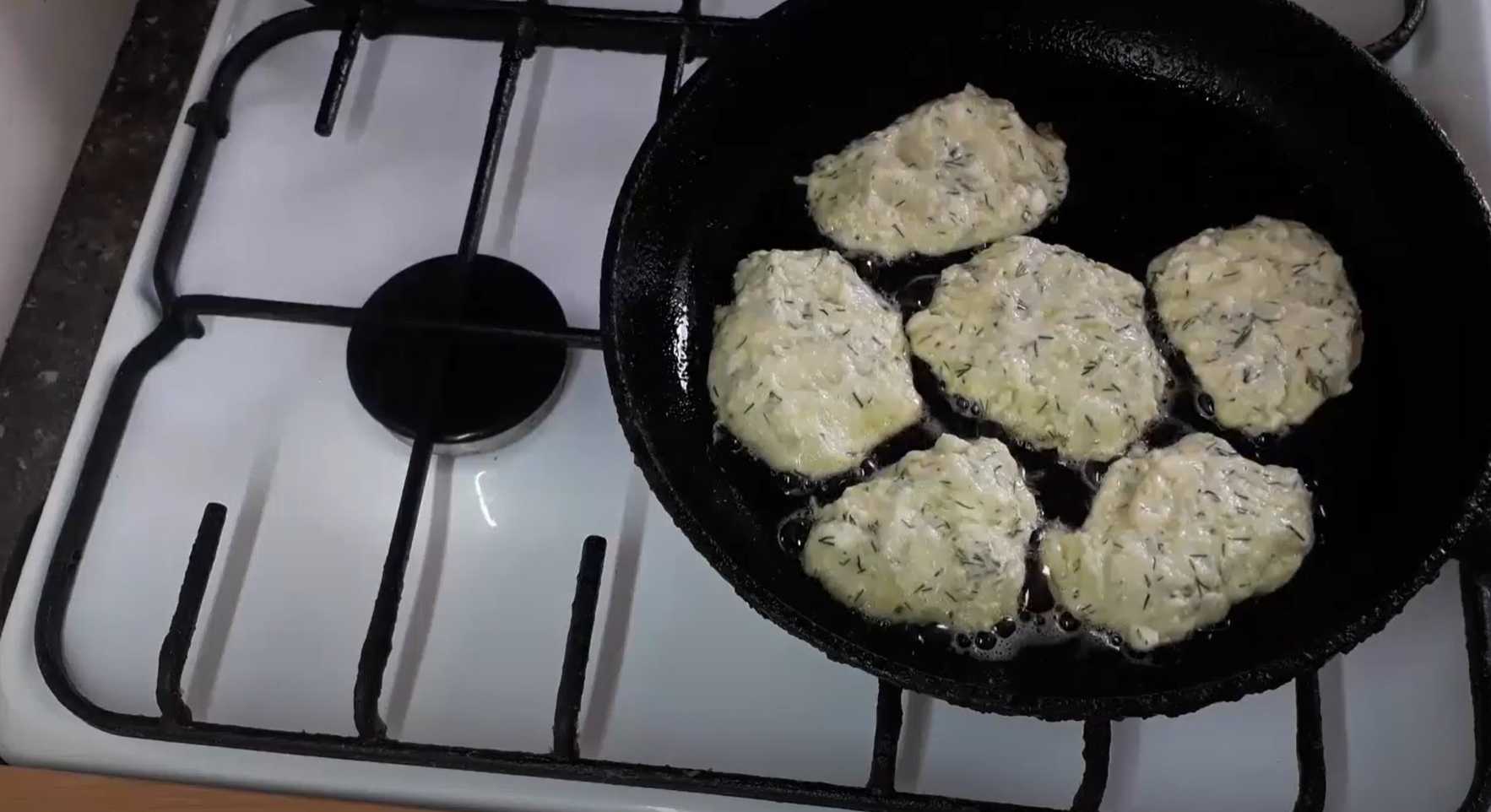 Beignets de courgettes au fromage blanc - Étape 6