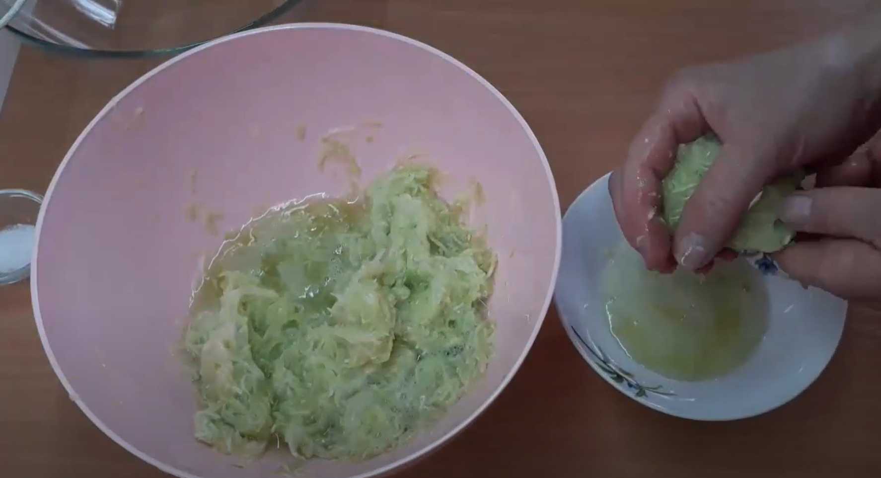Beignets de courgettes au fromage blanc - Étape 3