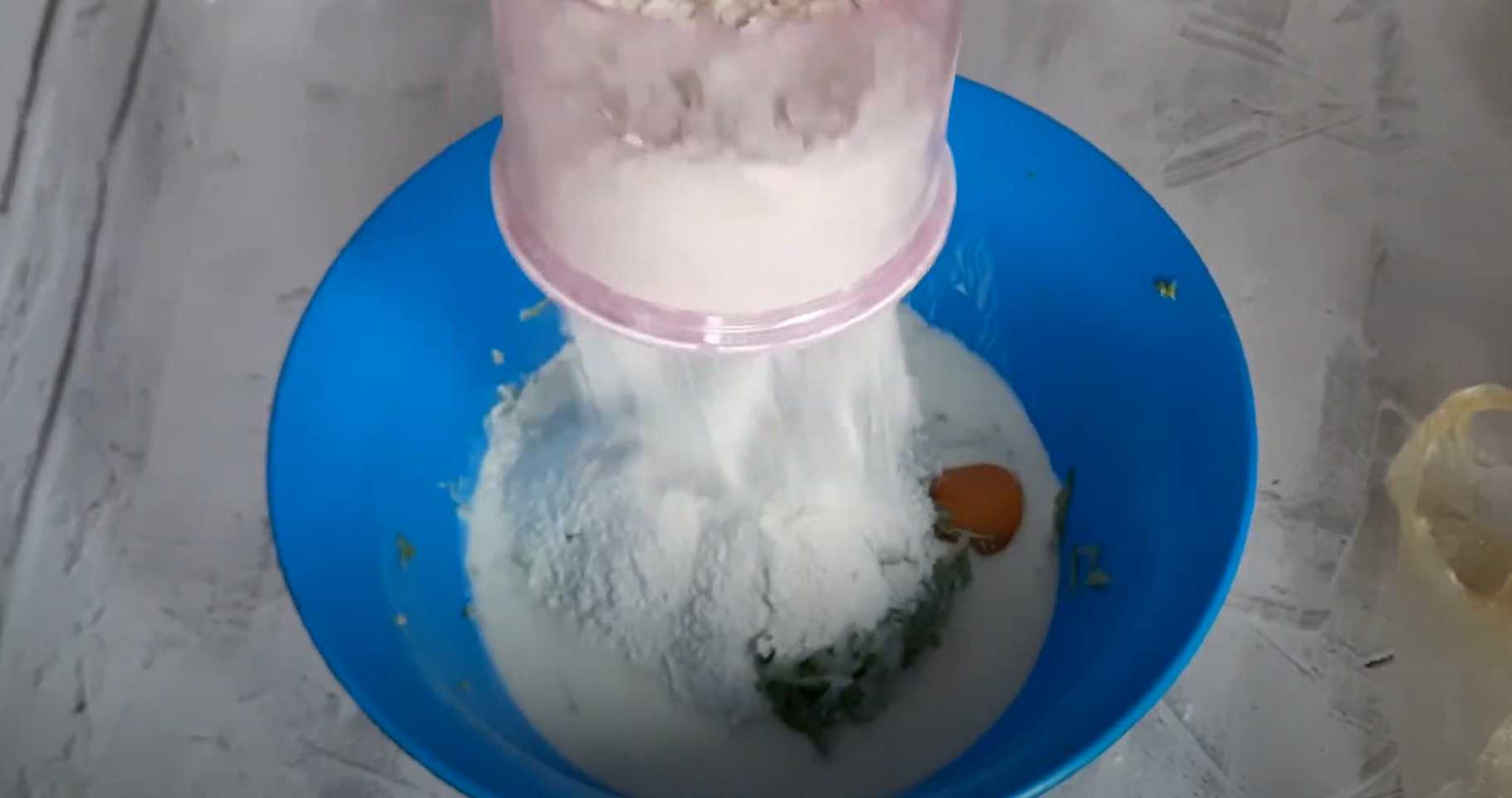 Beignets de courgettes sucrées - Étape 3