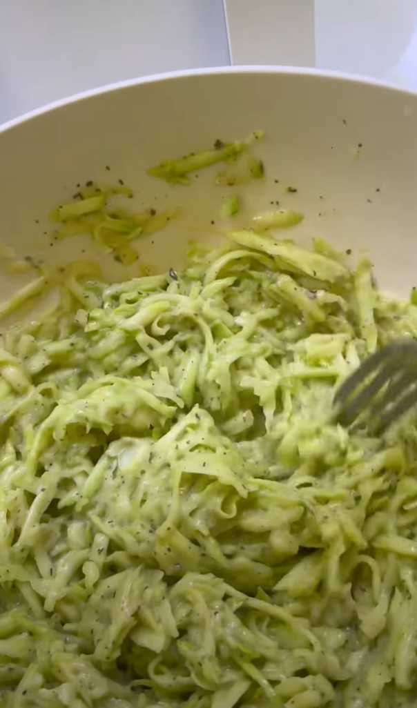 Beignets de courgettes à la friteuse à air - Étape 3