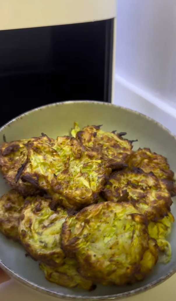 Beignets de courgettes à la friteuse à air - Étape 5