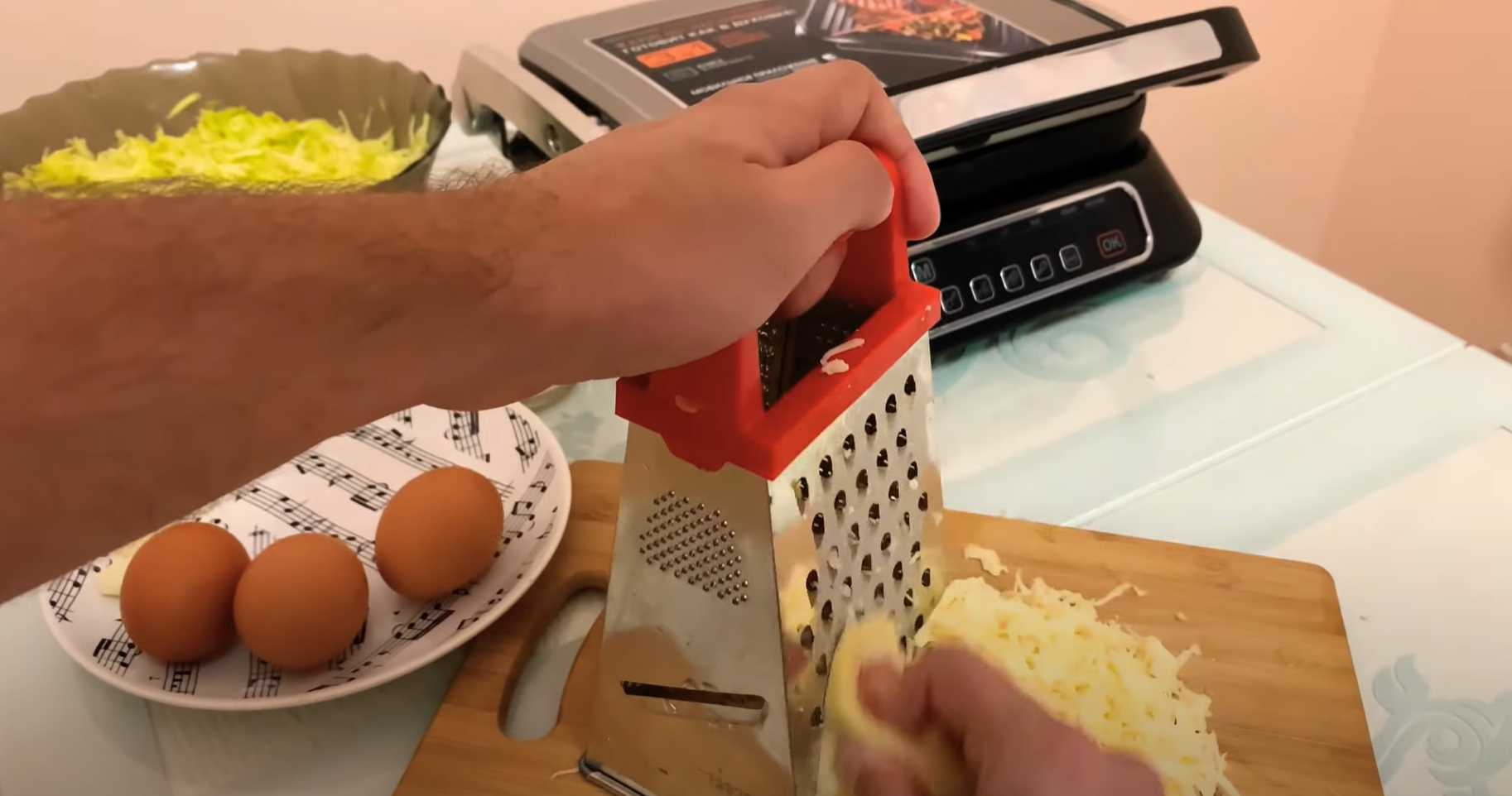 Beignets de courgettes grillées - Étape 2