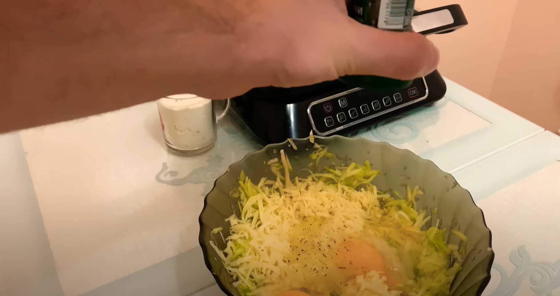 Beignets de courgettes grillées - Étape 5