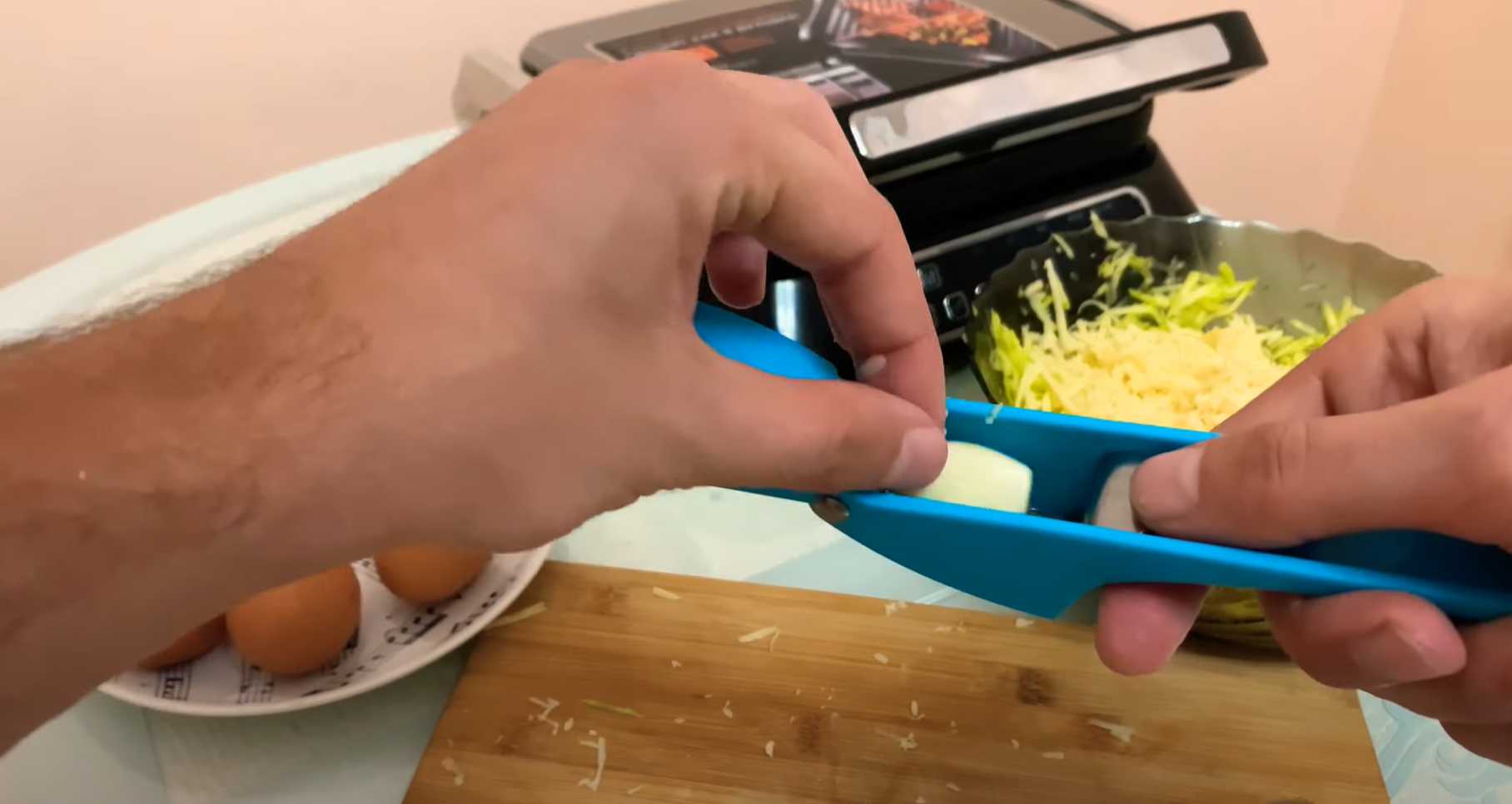 Beignets de courgettes grillées - Étape 3