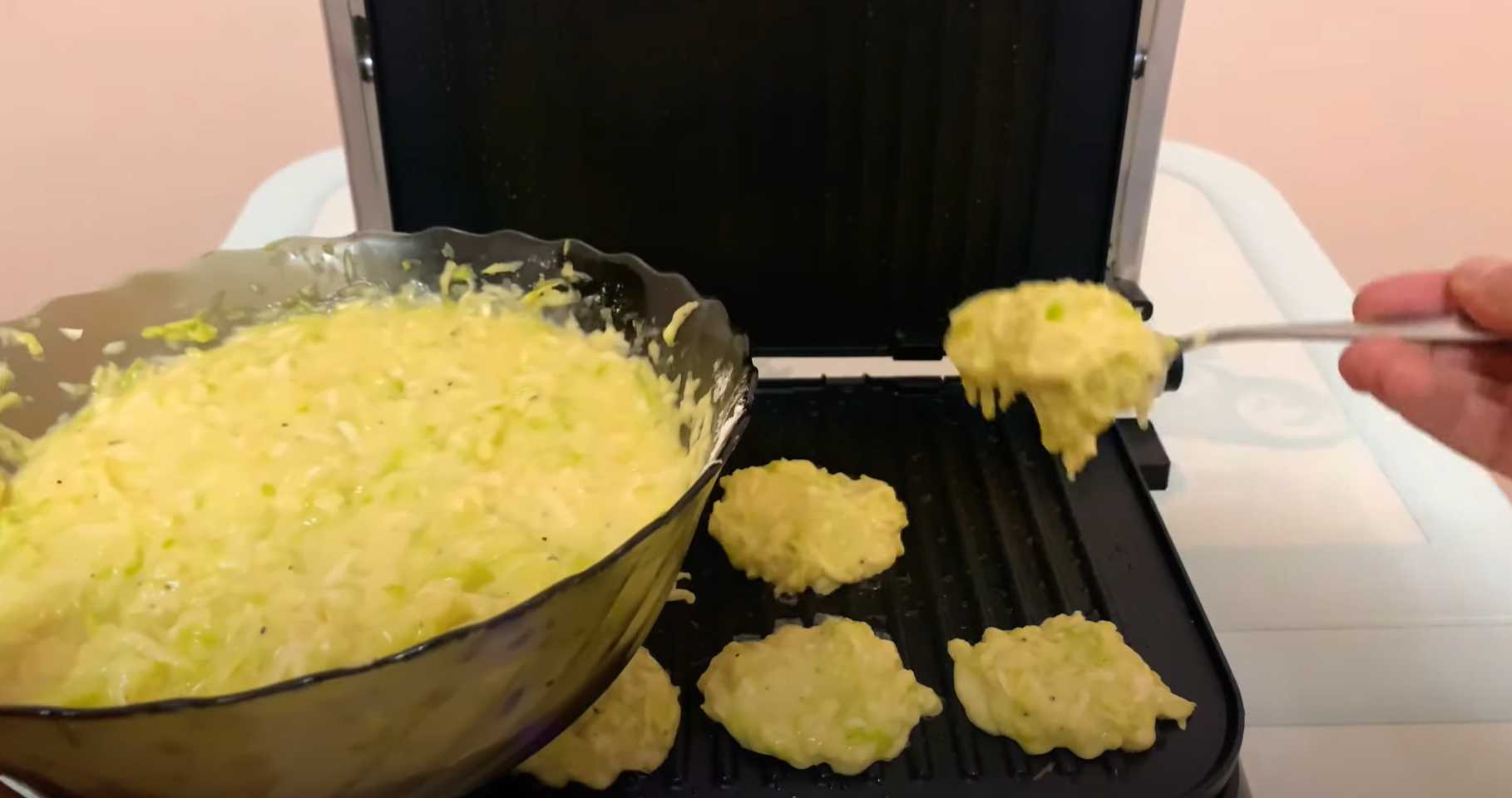 Beignets de courgettes grillées - Étape 8