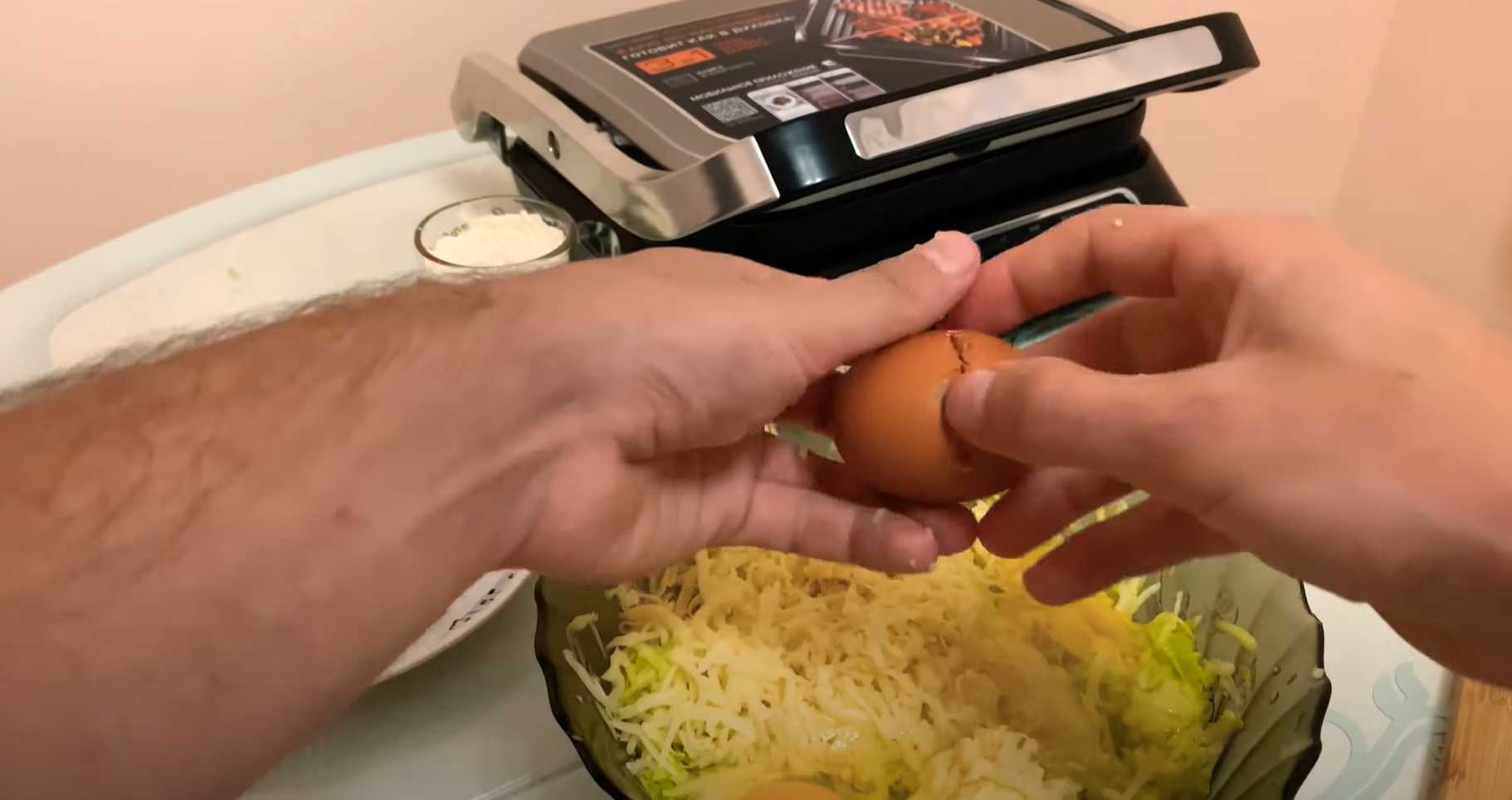 Beignets de courgettes grillées - Étape 4