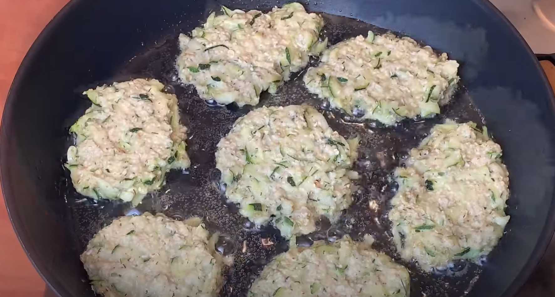 Crêpes aux courgettes et à l'avoine - Étape 5