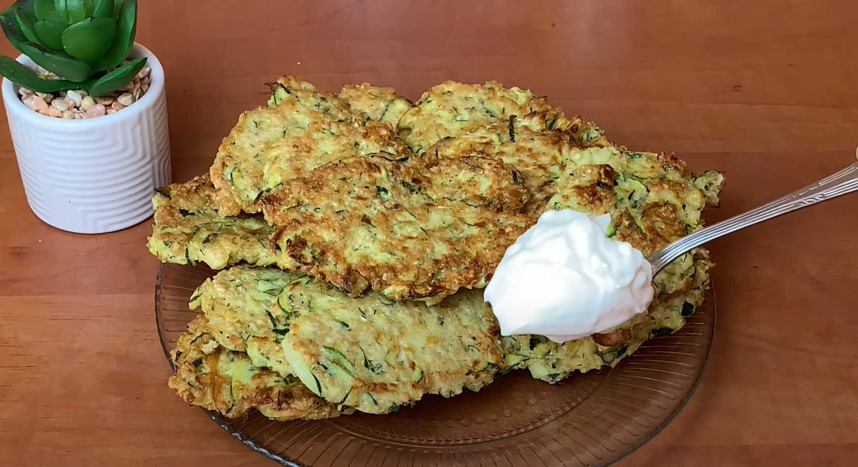 Crêpes aux courgettes et à l'avoine - Étape 6