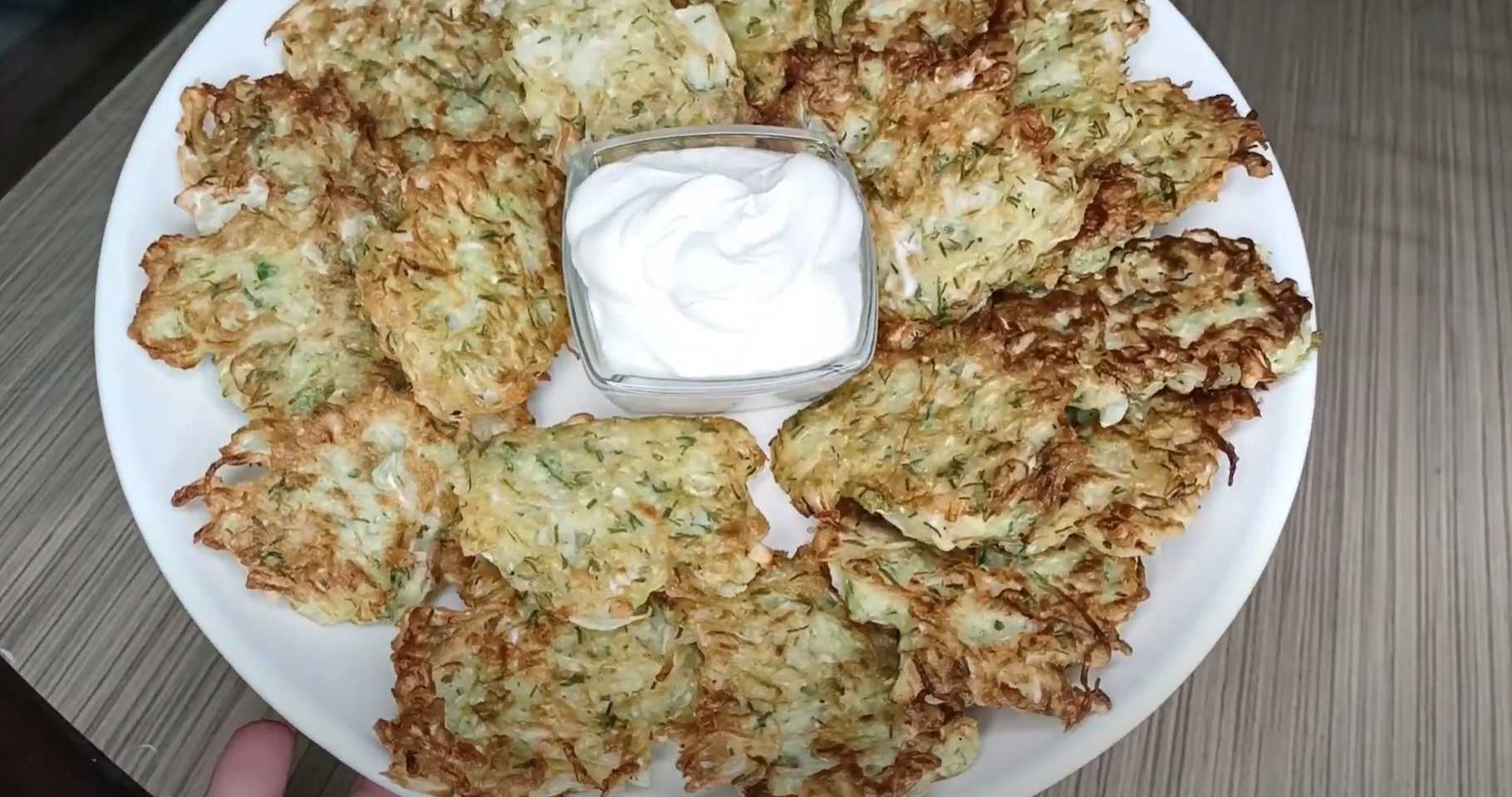 Beignets de courgettes et de chou - Étape 6
